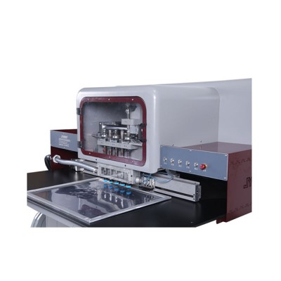 CNC leather perforating machine leather bag hole punching machine